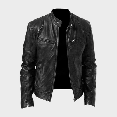Joe™ | Giacca di pelle casual: Stile senza tempo e comfort