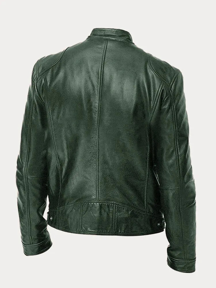 Joe™ | Giacca di pelle casual: Stile senza tempo e comfort