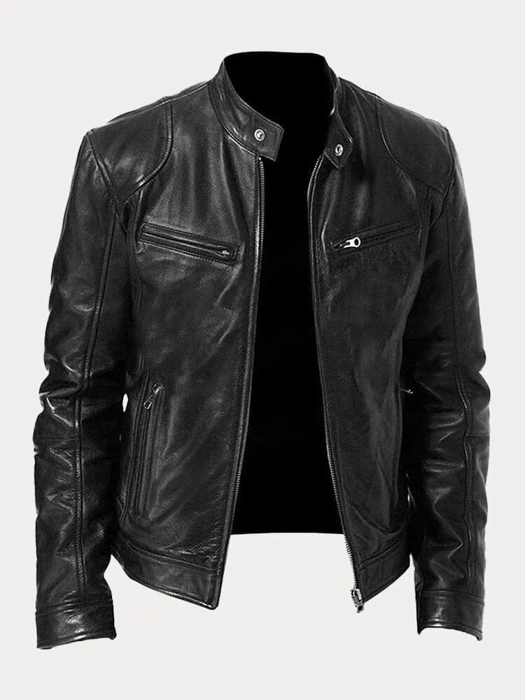 Joe™ | Giacca di pelle casual: Stile senza tempo e comfort