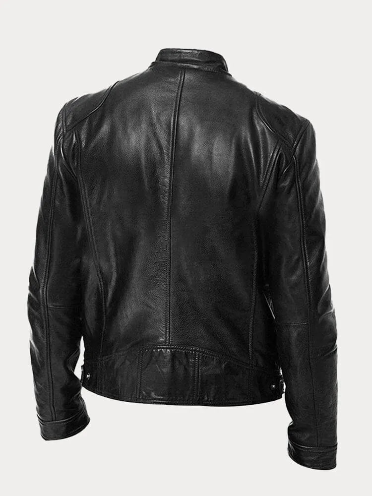 Joe™ | Giacca di pelle casual: Stile senza tempo e comfort