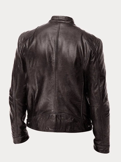Joe™ | Giacca di pelle casual: Stile senza tempo e comfort