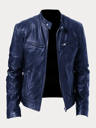 Joe™ | Giacca di pelle casual: Stile senza tempo e comfort