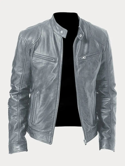 Joe™ | Giacca di pelle casual: Stile senza tempo e comfort