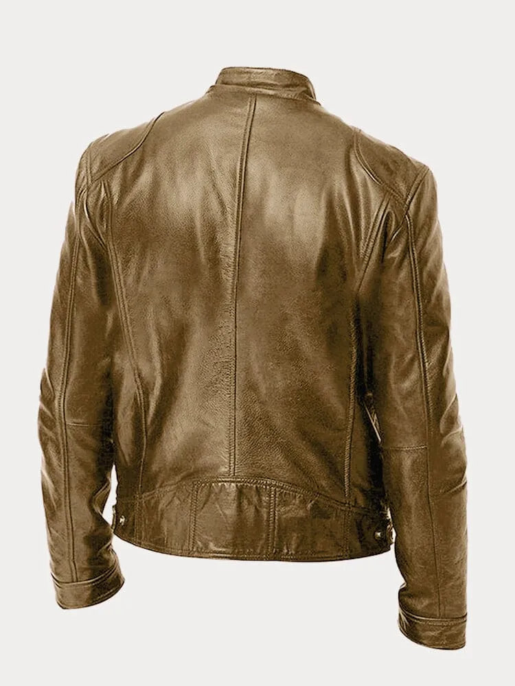 Joe™ | Giacca di pelle casual: Stile senza tempo e comfort