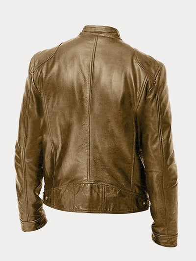 Joe™ | Giacca di pelle casual: Stile senza tempo e comfort