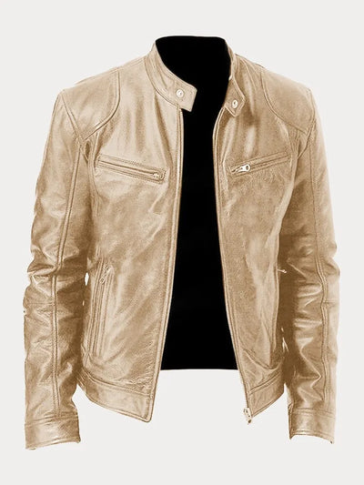 Joe™ | Giacca di pelle casual: Stile senza tempo e comfort
