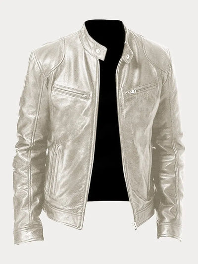 Joe™ | Giacca di pelle casual: Stile senza tempo e comfort