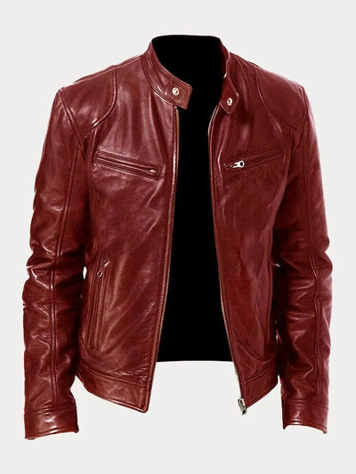 Joe™ | Giacca di pelle casual: Stile senza tempo e comfort