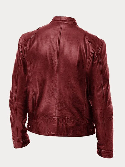 Joe™ | Giacca di pelle casual: Stile senza tempo e comfort