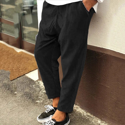 MARIO | Pantaloni a Coste per Comfort e Stile Estivo