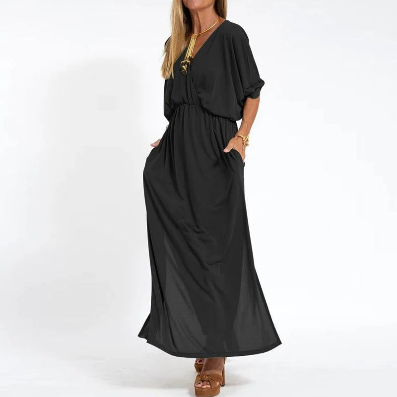 LUNA | Abito Elegante in Cotone per Donne