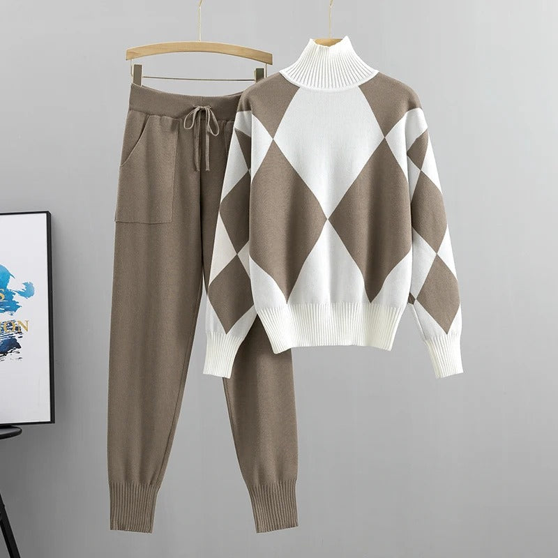 ISABELLA | Chic Soft Sweater and Trousers Set