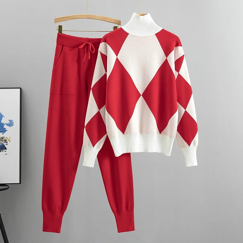 ISABELLA | Chic Soft Sweater and Trousers Set